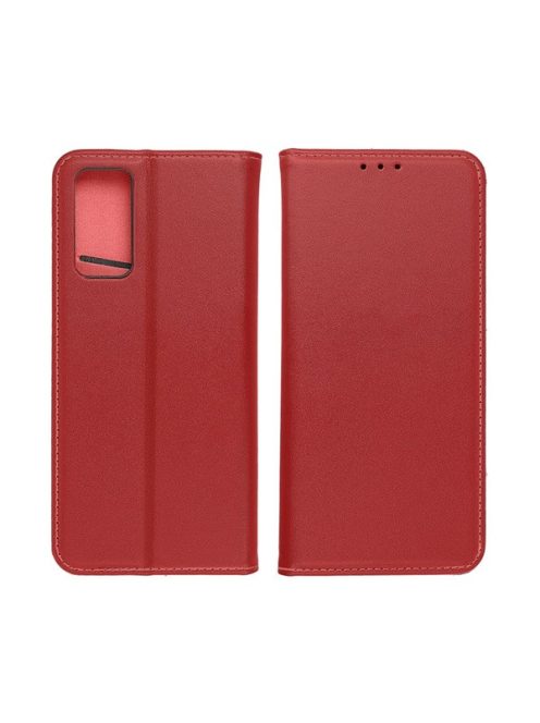 Smart Pro bőr flip tok Xiaomi Redmi Note 13 Pro 5G , bordó