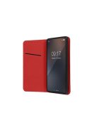 Smart Pro bőr flip tok Xiaomi Redmi Note 13 Pro 5G , bordó
