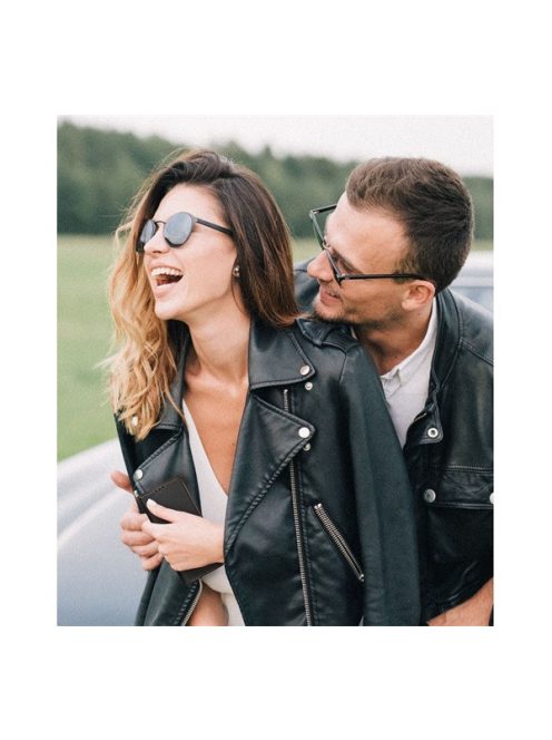 Smart Pro bőr flip tok Xiaomi Redmi Note 13 Pro 4G, fekete