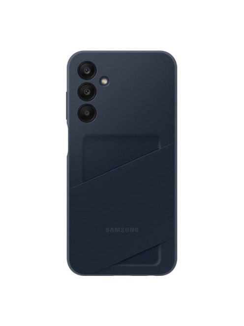 Samsung Galaxy A25 A256 kártyatartós gyári tok, sötétkék