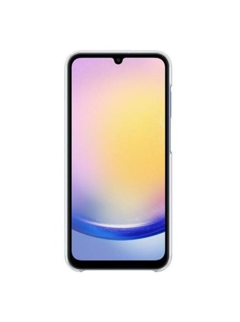 Samsung Galaxy A25 A256 kártyatartós gyári tok, átlátszó