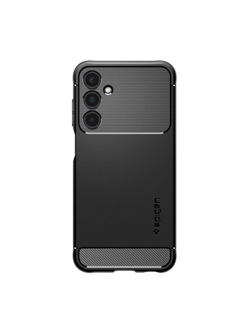 Spigen Rugged Armor Samsung Galaxy A25 tok, Matte Black, fekete