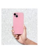 Clear 2mm Apple Iphone 11 csillámos tok, rózsaszín