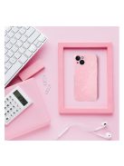 Clear 2mm Apple Iphone 14 csillámos tok, rózsaszín
