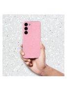 Clear 2mm Samsung Galaxy A33 5G csillámos tok, rózsaszín