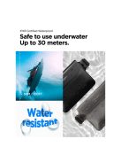 Spigen Aqua Shield vízálló táska, fekete A620 (2db)
