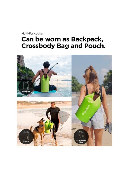 Spigen Aqua Shield univerzális vízálló táska, kaktusz zöld A630