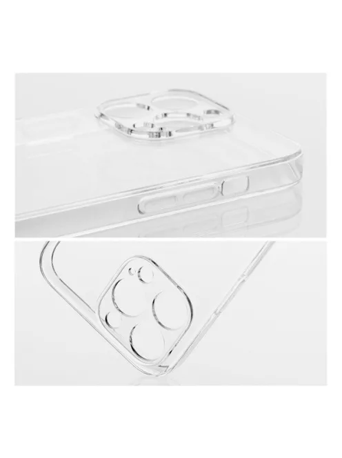 Clear 2mm Samsung Galaxy A05S tok, átlátszó (kamera védelemmel)