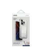 Uniq Air Fender Apple iPhone 15 Pro kártyatartós tok, átlátszó