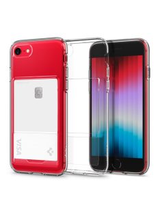   Spigen Crystal Slot Apple iPhone SE (2022/2020)/8/7 tok, Crystal Clear, átlátszó