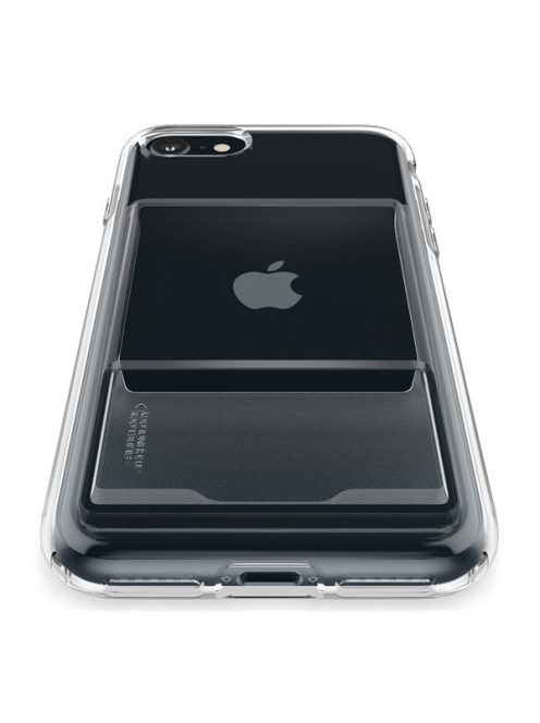 Spigen Crystal Slot Apple iPhone SE (2022/2020)/8/7 tok, Crystal Clear, átlátszó