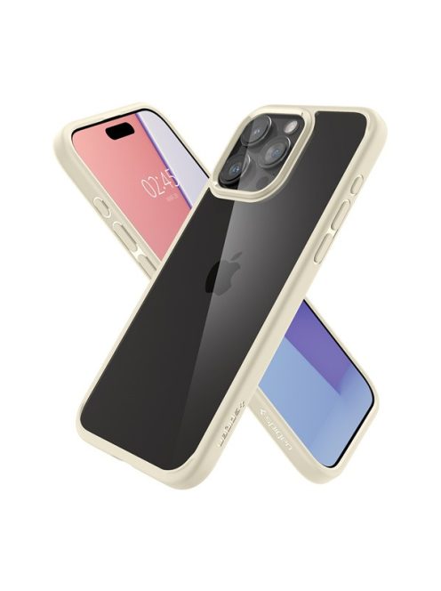 Spigen Ultra Hybrid Mute Apple iPhone 15 Pro tok, bézs