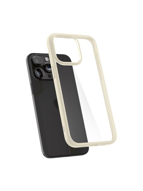 Spigen Ultra Hybrid Mute Apple iPhone 15 Pro tok, bézs