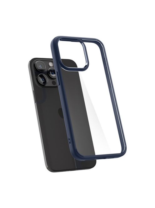 Spigen Ultra Hybrid Apple iPhone 15 Pro tok, Navy, sötétkék