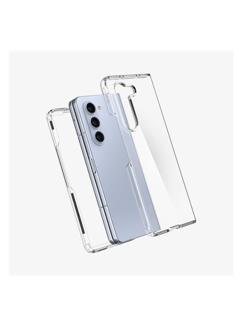 Spigen Ultra Hybrid Samsung Galaxy Z Fold 5 tok, Crystal Clear, átlátszó