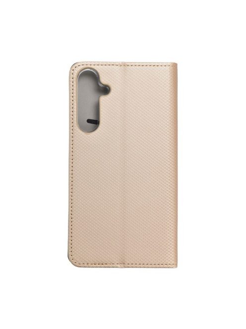 Magnet Samsung Galaxy A35 mágneses flip tok, arany