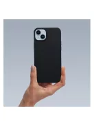 Matt szilikon Samsung Galaxy A35 5G tok, fekete