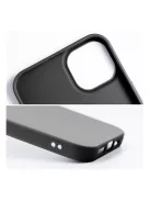 Matt szilikon Samsung Galaxy A35 5G tok, fekete