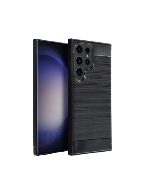 Forcell Carbon Samsung Galaxy A35 5G szilikon tok, fekete