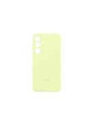 Samsung Galaxy A55 5G Silicone Cover, gyári szilikon tok, lime, EF-PA556TME