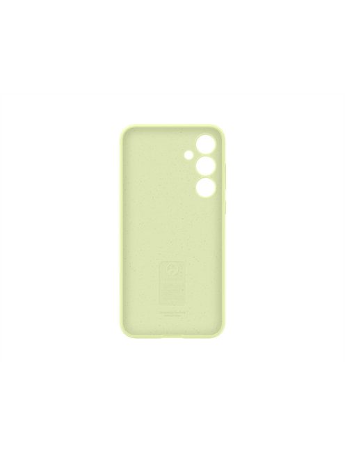 Samsung Galaxy A55 5G Silicone Cover, gyári szilikon tok, lime, EF-PA556TME