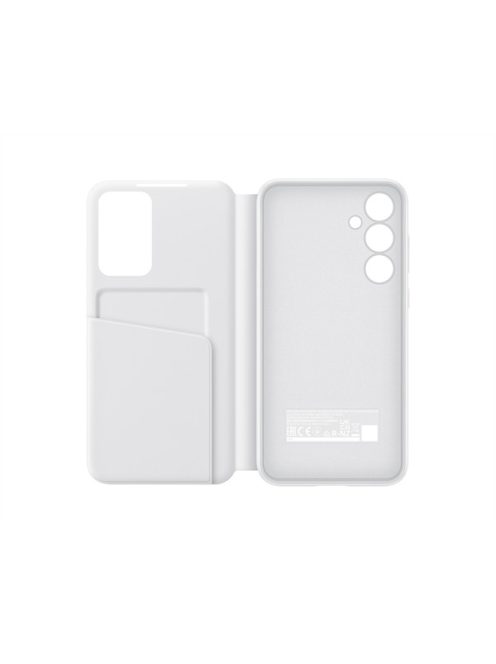 Samsung Galaxy A55 5G Smart View gyári flip tok, fehér, EF-ZA556CWE
