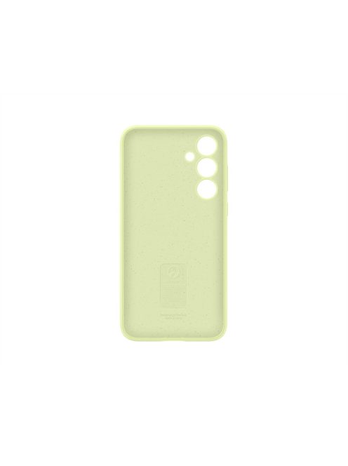 Samsung Galaxy A35 5G Silicone Cover, gyári szilikon tok, lime, EF-PA356TME