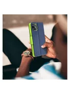 Fancy Xiaomi Redmi 13C / Poco C65 flip tok, kék / lime