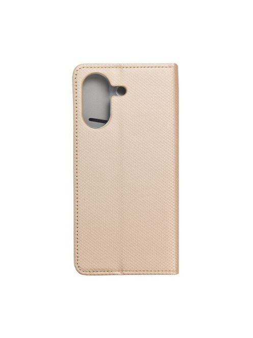 Magnet Xiaomi Redmi 13C / Poco C65 mágneses flip tok, arany