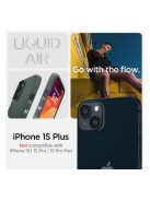 Spigen Liquid Air Apple iPhone 15 Plus tok, zöld