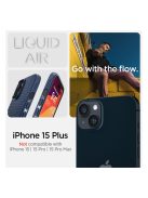 Spigen Liquid Air Apple iPhone 15 Plus tok, kék