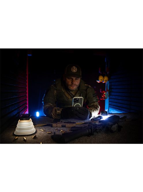 Tactical MagForce Hyperstealth Samsung Galaxy S24+ hátlap tok, világos szürke