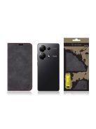 Tactical Xproof Xiaomi Redmi Note 13 Pro 5G/Poco X6 5G flip/oldalra nyíló tok, fekete