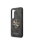 Guess 4G Big Metal Logo Samsung Galaxy A55 hátlap tok, fekete, GUHCSA554GMGGR