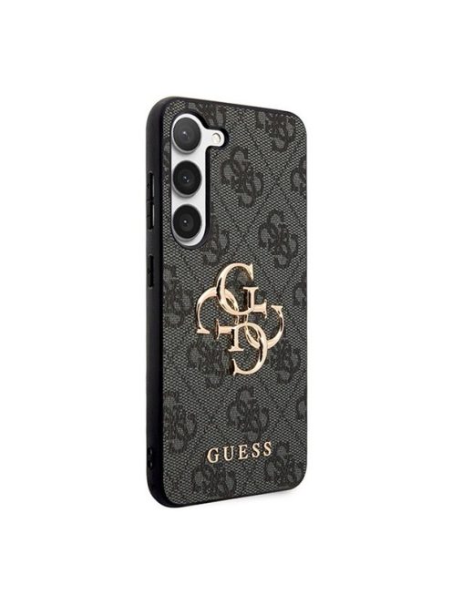 Guess 4G Big Metal Logo Samsung Galaxy A55 hátlap tok, fekete, GUHCSA554GMGGR