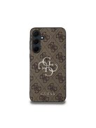 Guess 4G Big Metal Logo Samsung Galaxy A35 hátlap tok, barna, CSA354GMGBR 