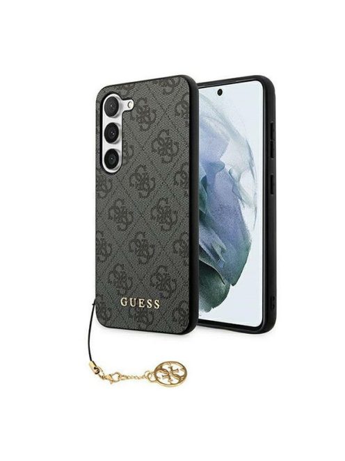 Guess 4G Charms Collection Samsung Galaxy A35 hátlap tok, fekete, CSA35GF4GGR