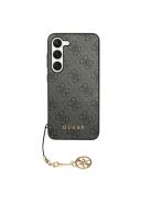 Guess 4G Charms Collection Samsung Galaxy A35 hátlap tok, fekete, CSA35GF4GGR