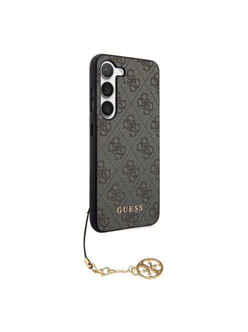 Guess 4G Charms Collection Samsung Galaxy A35 hátlap tok, fekete, CSA35GF4GGR