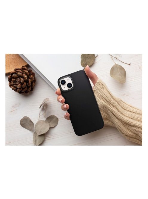 Frame Xiaomi Redmi Note 13 Pro + 5G közepesen ütésálló tok kameravédő kerettel, fekete