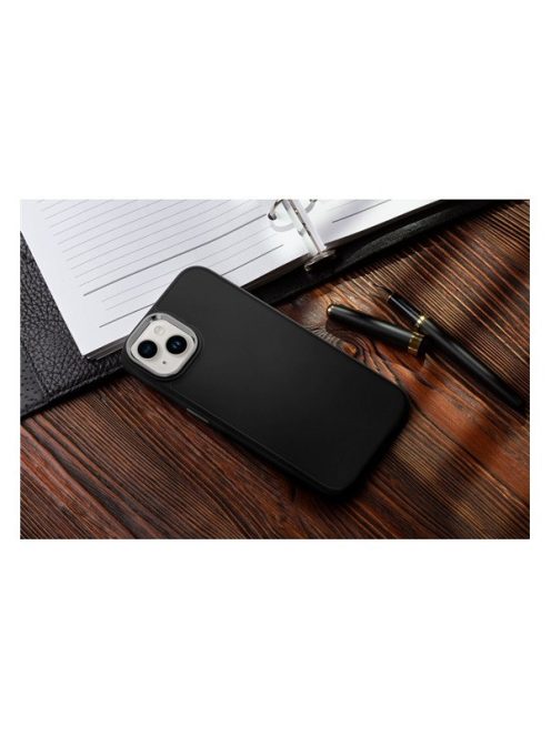 Frame Xiaomi Redmi Note 13 Pro + 5G közepesen ütésálló tok kameravédő kerettel, fekete