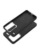 Frame Xiaomi Redmi Note 13 Pro + 5G közepesen ütésálló tok kameravédő kerettel, fekete