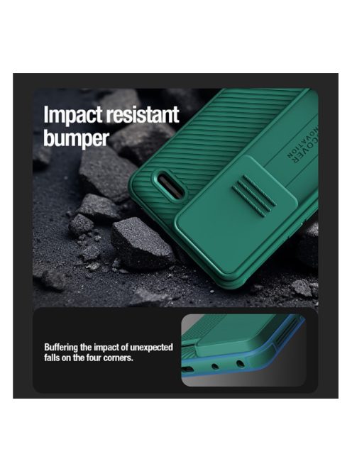 Nillkin CamShield Pro Xiaomi Redmi Note 13 Pro+ 5G hátlap tok, fekete