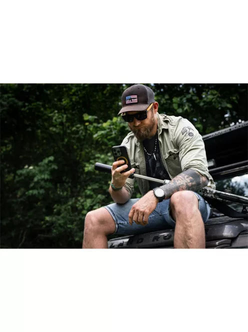 Tactical MagForce Hyperstealth 2.0 Samsung Galaxy S24 Magsafe tok, fekete/sárga