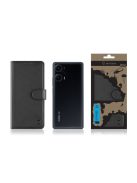 Tactical Field Notes Poco F5 5G, flip/oldalra nyíló tok, fekete