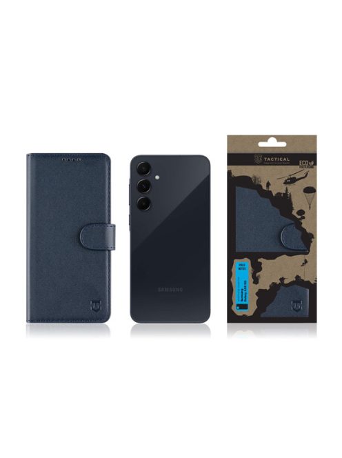 Tactical Field Notes Samsung Galaxy A55 5G, flip/oldalra nyíló tok, kék