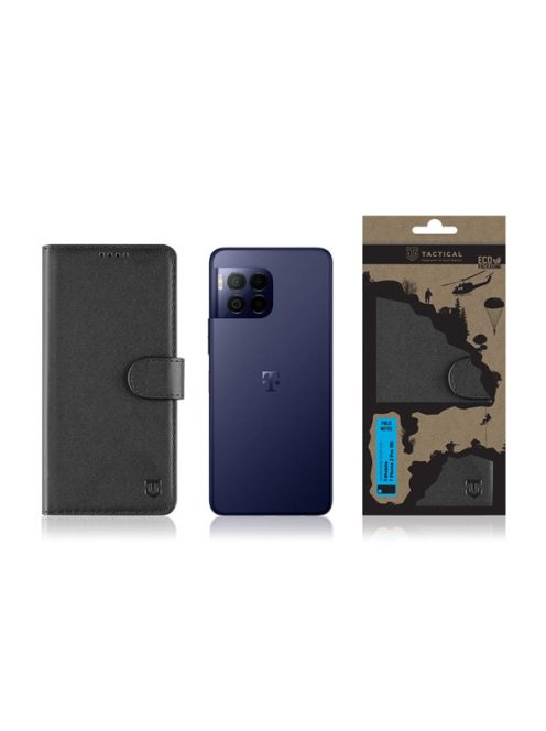 Tactical Field Notes T-Mobile T Phone 2 Pro 5G, flip/oldalra nyíló tok, fekete