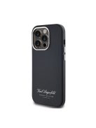 Karl Lagerfeld Grained PU Hotel RSG iPhone 13 Pro Max hátlap tok, fekete