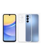 Samsung Galaxy Clear A15 4G/5G gyári hátlap tok, átlátszó