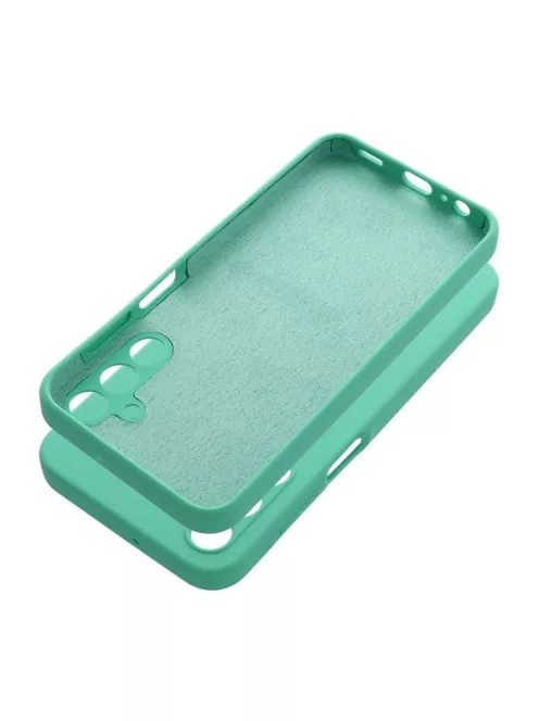 2mm Samsung Galaxy A15 5G / A15 4G szilikon hátlap tok, mentazöld